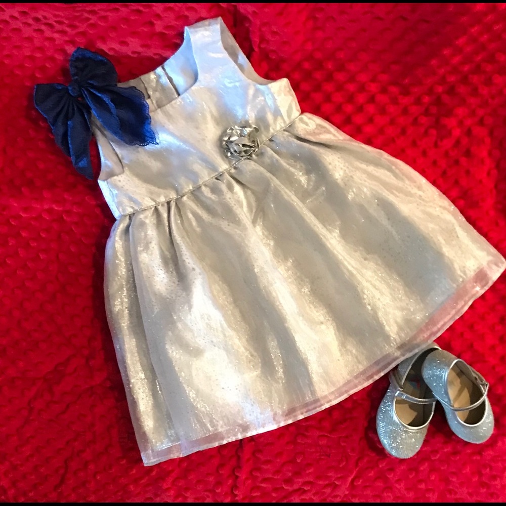Sparkly Silver Dress